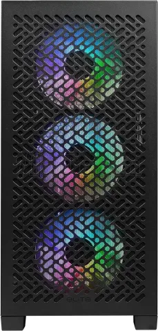 Photo de Boitier Mini Tour Micro ATX Cooler Master Elite 302 RGB avec panneau vitré (Noir)