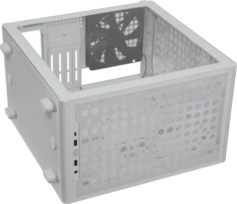 Photo de Boitier Mini Tour Micro ATX Cooler Master Q300L V3 avec panneau vitré (Blanc)