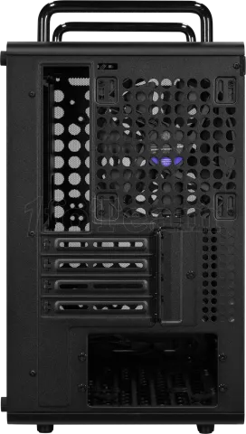 Photo de Boitier Mini Tour Micro ATX  Cooler master Qube 340  avec panneau vitré (Noir)