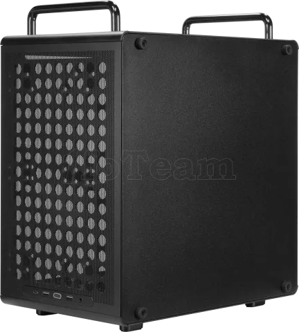 Photo de Boitier Mini Tour Micro ATX  Cooler master Qube 340  avec panneau vitré (Noir)