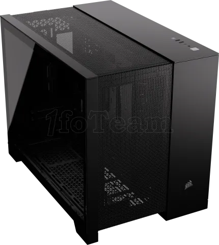 Photo de Boitier Mini Tour Micro ATX Corsair 2500D Airflow avec panneau vitré (Noir)