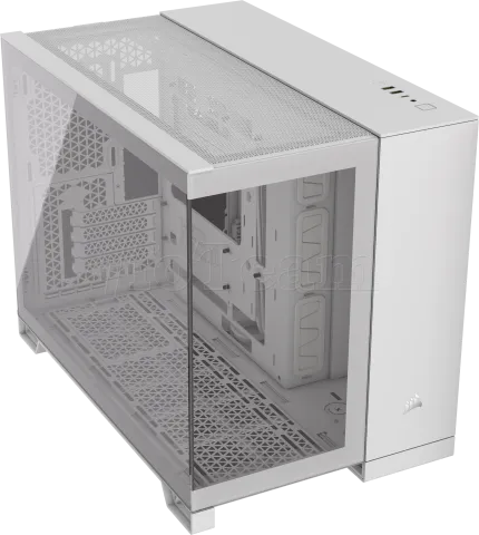 Photo de Boitier Mini Tour Micro ATX Corsair 2500X avec panneaux vitrés (Blanc)