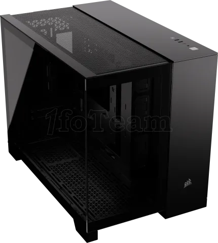 Photo de Boitier Mini Tour Micro ATX Corsair 2500X avec panneaux vitrés (Noir)