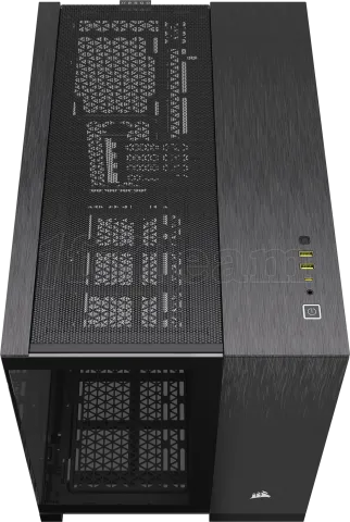 Photo de Boitier Mini Tour Micro ATX Corsair 2500X avec panneaux vitrés (Noir/Gris)