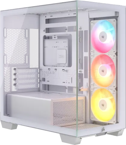 Photo de Boitier Mini Tour Micro ATX Corsair 2800X RS-R RGB avec panneaux vitrés (Blanc)