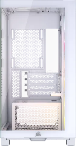 Photo de Boitier Mini Tour Micro ATX Corsair 2800X RS-R RGB avec panneaux vitrés (Blanc)