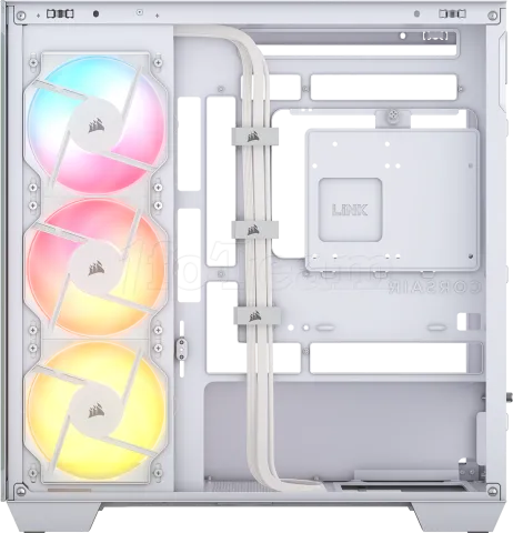 Photo de Boitier Mini Tour Micro ATX Corsair 2800X RS-R RGB avec panneaux vitrés (Blanc)