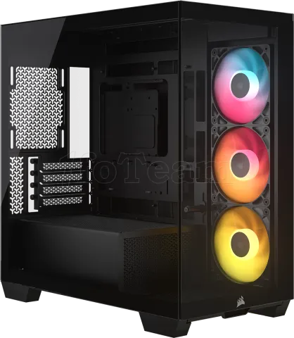 Photo de Boitier Mini Tour Micro ATX Corsair 2800X RS-R RGB avec panneaux vitrés (Noir)