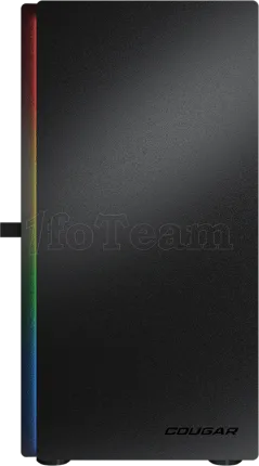 Photo de Boitier Mini Tour Micro ATX Cougar Purity RGB avec panneau vitré (Noir)