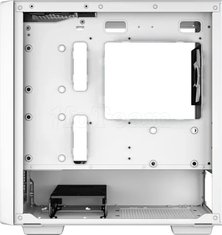 Photo de Boitier Mini Tour Micro ATX DeepCool CC360 RGB avec panneau vitré (Blanc)
