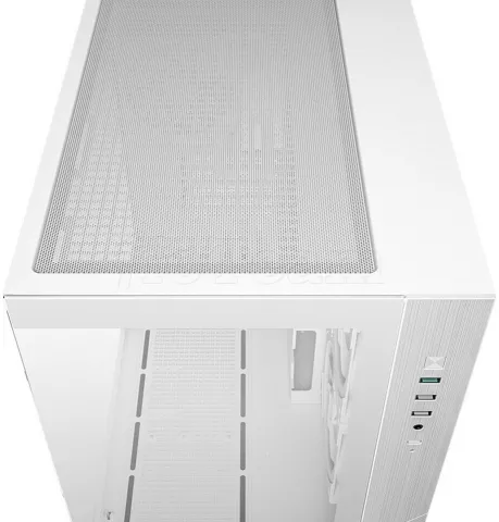 Photo de Boitier Mini Tour Micro ATX DeepCool CG330 3F RGB avec panneaux vitrés (Blanc)