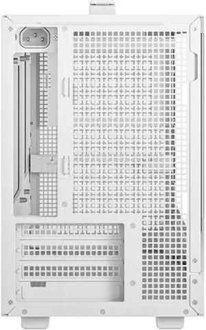 Photo de Boitier Mini Tour Micro ATX DeepCool CH160 Plus avec panneau vitré (Blanc)