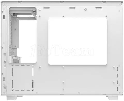 Photo de Boitier Mini Tour Micro ATX DeepCool CH160 Plus avec panneau vitré (Blanc)