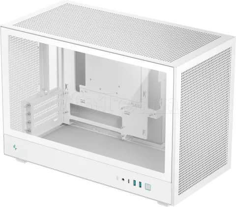 Photo de Boitier Mini Tour Micro ATX DeepCool CH260 avec panneau vitré (Blanc)
