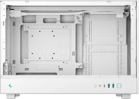 Photo de Boitier Mini Tour Micro ATX DeepCool CH260 avec panneau vitré (Blanc)