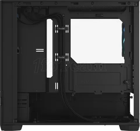 Photo de Boitier Mini Tour Micro ATX Fractal Design Pop Mini Air RGB Avec panneau vitré (Noir)