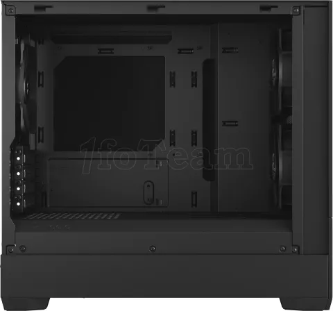 Photo de Boitier Mini Tour Micro ATX Fractal Design Pop Mini Silent avec panneau vitré (Noir)