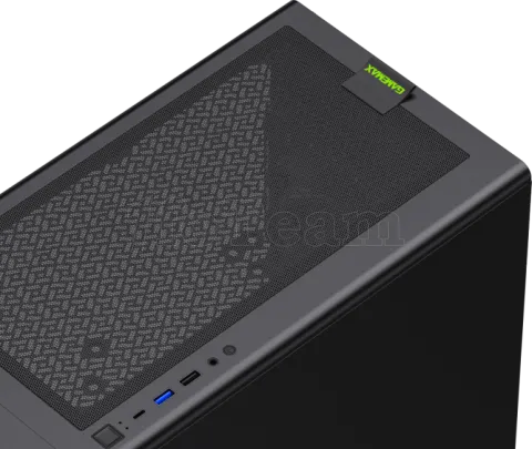 Photo de Boitier Mini Tour Micro ATX Gamemax Aeris 330 ARGB  avec panneau vitré (Noir)