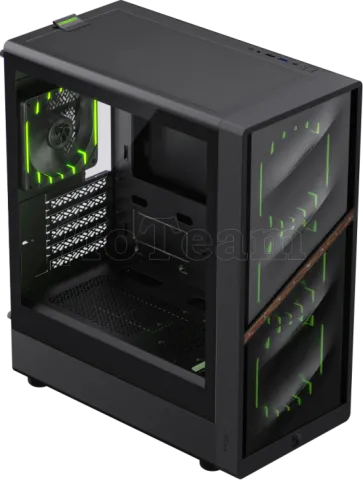 Photo de Boitier Mini Tour Micro ATX Gamemax Aeris 330 Mesh RGB avec panneau vitré (Noir)