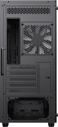 Photo de Boitier Mini Tour Micro ATX Gamemax Edge RGB avec panneau vitré (Noir)