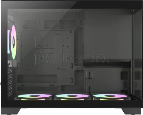 Photo de Boitier Mini Tour Micro ATX Gamemax Nex C33 RGB  avec panneaux vitrés (Noir)