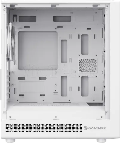 Photo de Boitier Mini Tour Micro ATX Gamemax Storm 2 RGB avec panneau vitré (Blanc)