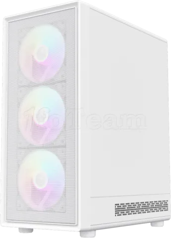 Photo de Boitier Mini Tour Micro ATX Gamemax Storm 2 RGB avec panneau vitré (Blanc)