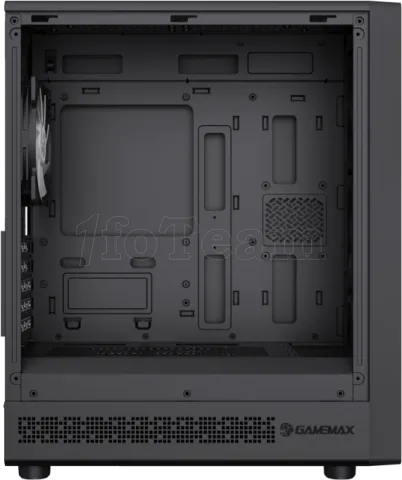 Photo de Boitier Mini Tour Micro ATX Gamemax Storm 2 RGB avec panneau vitré (Noir)