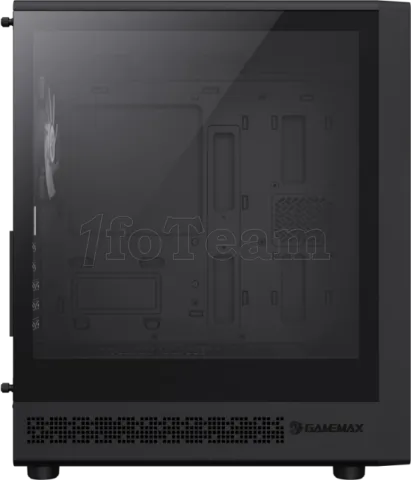 Photo de Boitier Mini Tour Micro ATX Gamemax Storm 2 RGB avec panneau vitré (Noir)