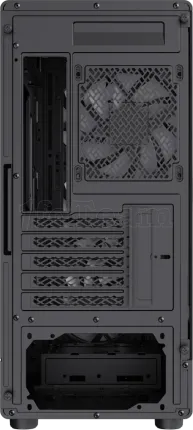 Photo de Boitier Mini Tour Micro ATX Gamemax Storm RGB avec panneau vitré (Noir)