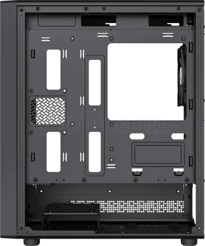 Photo de Boitier Mini Tour Micro ATX Gamemax Storm RGB avec panneau vitré (Noir)
