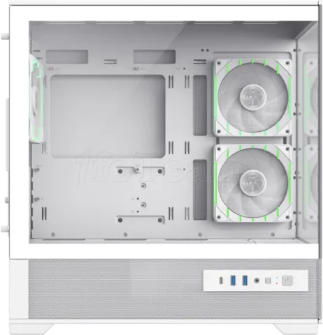 Photo de Boitier Mini Tour Micro ATX Gamemax Vista 2 ARGB  avec panneaux vitrés (Blanc)