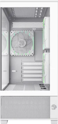 Photo de Boitier Mini Tour Micro ATX Gamemax Vista 2 RGB avec panneaux vitrés (Blanc)