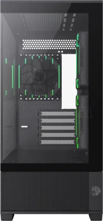 Photo de Boitier Mini Tour Micro ATX Gamemax Vista 2 RGB avec panneaux vitrés (Noir)