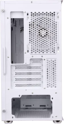 Photo de Boitier Mini Tour Micro ATX iTek Liflig 41 RGB avec panneau vitré (Blanc)