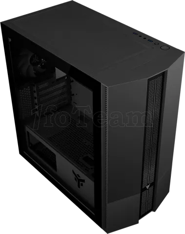 Photo de Boitier Mini Tour Micro ATX iTek Liflig 41 RGB avec panneau vitré (Noir)