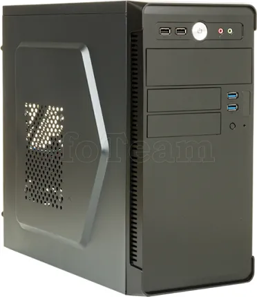 Photo de Boitier Mini Tour Micro ATX iTek River + Alimentation 500W (Noir)