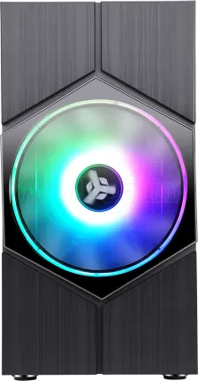 Photo de Boitier Mini Tour Micro ATX iTek Vortex RGB avec panneau vitré (Noir)