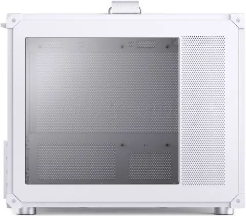 Photo de Boitier Mini Tour Micro-ATX Jonsbo C6 Max avec panneau vitré (Blanc)