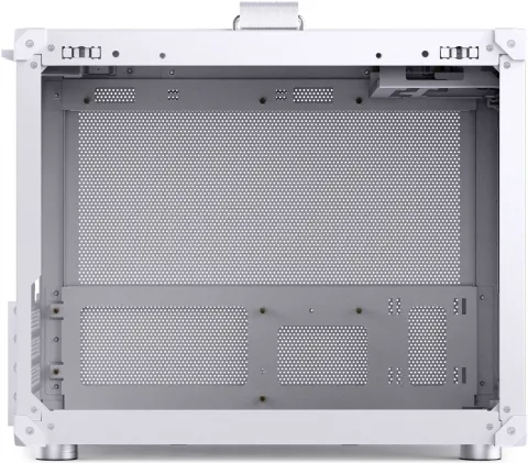 Photo de Boitier Mini Tour Micro-ATX Jonsbo C6 Max avec panneau vitré (Blanc)