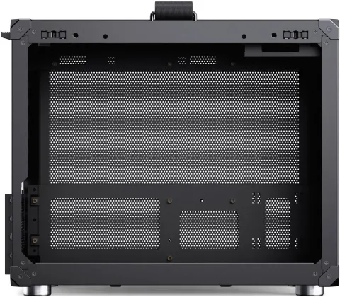 Photo de Boitier Mini Tour Micro-ATX Jonsbo C6 Max avec panneau vitré (Noir)