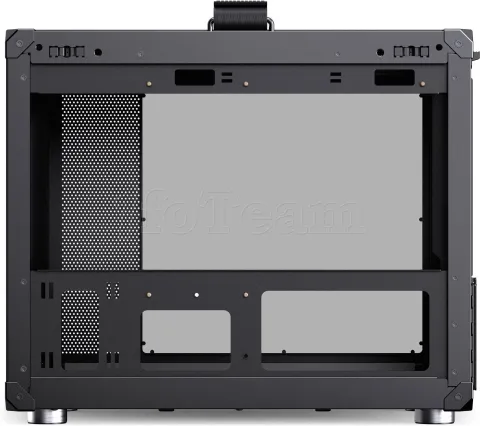 Photo de Boitier Mini Tour Micro-ATX Jonsbo C6 Max avec panneau vitré (Noir)
