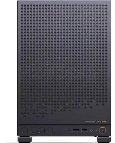 Photo de Boitier Mini Tour Micro ATX Jonsbo D32 Pro avec panneau vitré (Noir)