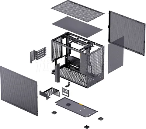 Photo de Boitier Mini Tour Micro ATX Jonsbo D32 Pro Mesh (Noir)