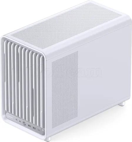 Photo de Boitier Mini Tour Micro ATX Jonsbo D33 avec panneau vitré (Blanc)