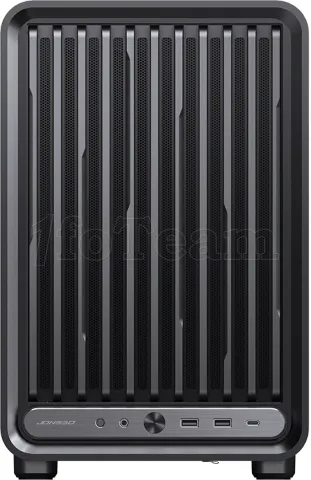 Photo de Boitier Mini Tour Micro ATX Jonsbo D33 avec panneau vitré (Noir)