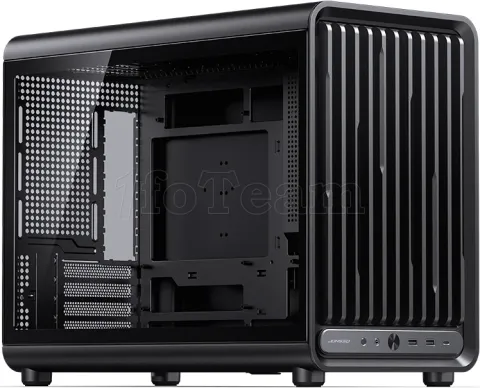 Photo de Boitier Mini Tour Micro ATX Jonsbo D33 avec panneau vitré (Noir)