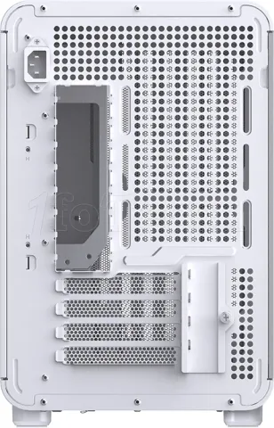 Photo de Boitier Mini Tour Micro ATX Jonsbo D33 Wood avec panneau vitré (Blanc)
