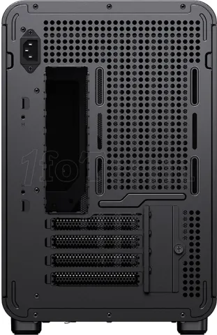 Photo de Boitier Mini Tour Micro ATX Jonsbo D33 Wood avec panneau vitré (Noir)