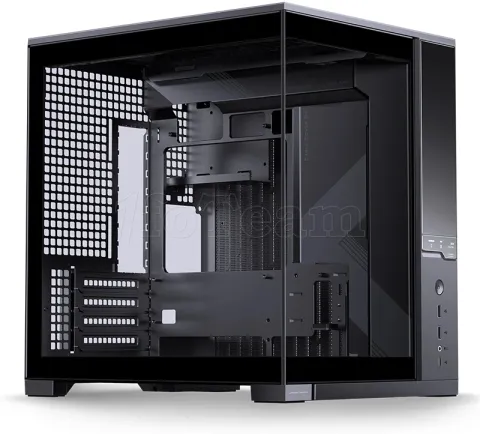 Photo de Boitier Mini Tour Micro ATX Jonsbo D34 avec panneaux vitrés (Noir)